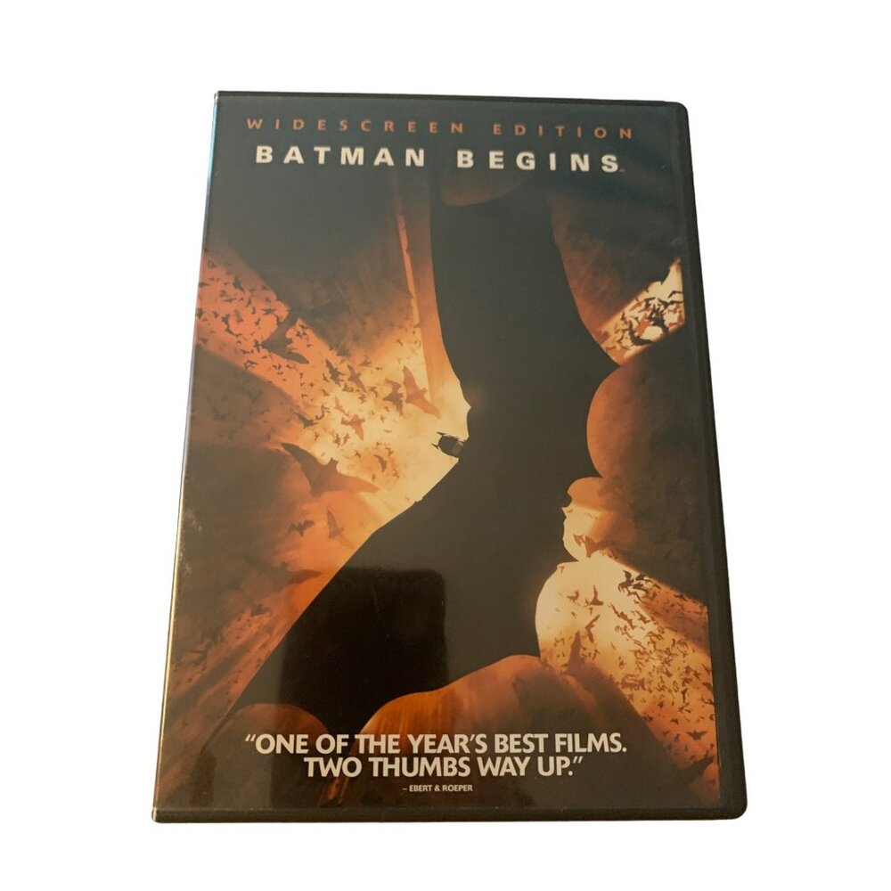 Batman Begins DVD Widescreen Edition 2005 DC Comics Christian Bale